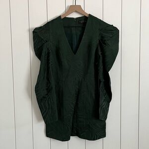 Revolve House Of Harlow Rhys Mini Dress in Emerald